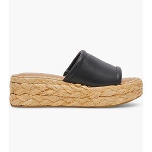 Dolce Vita Chavi Platform Slide Sandal (Women) size 9